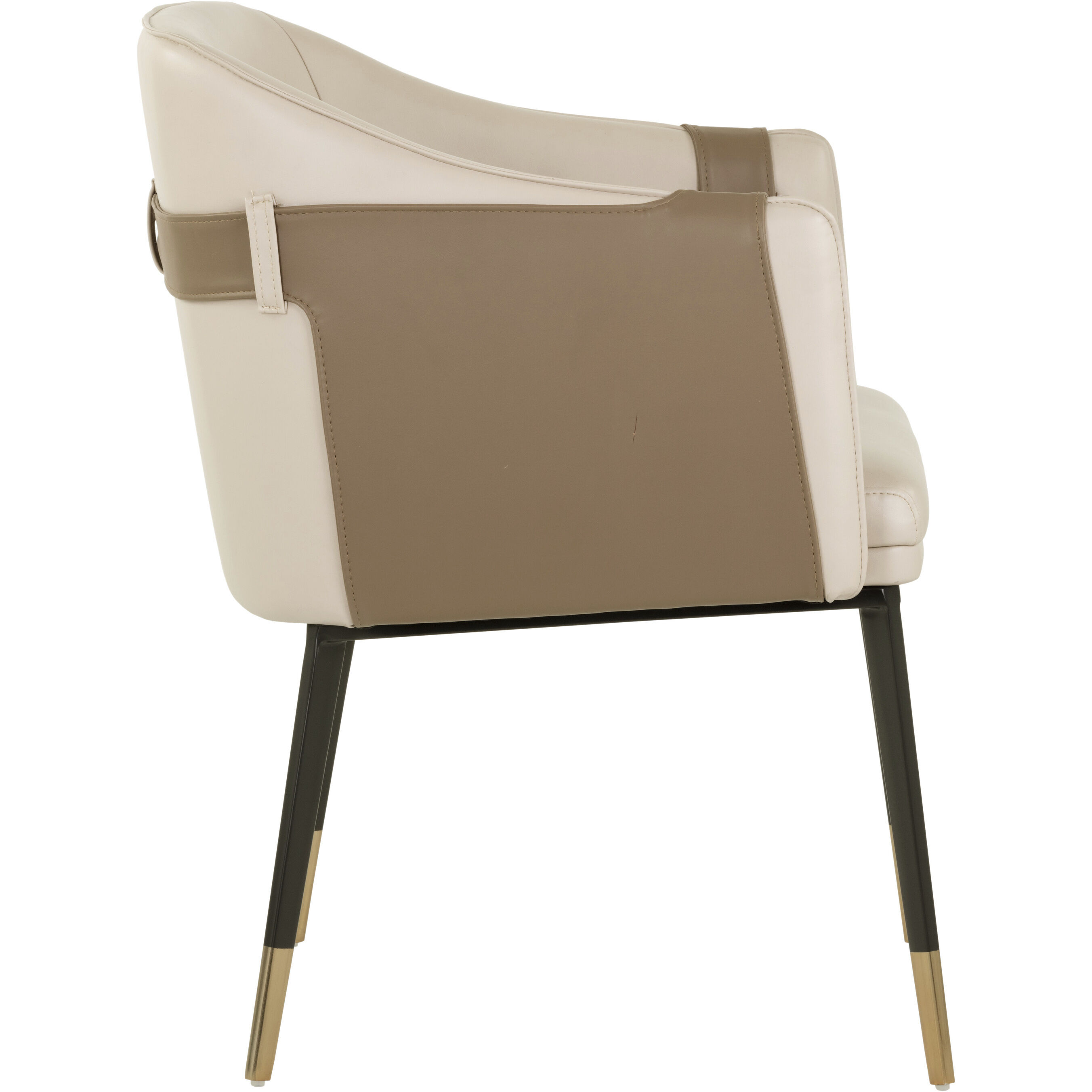 Carter Napa Beige / Napa Tan Dining Armchair